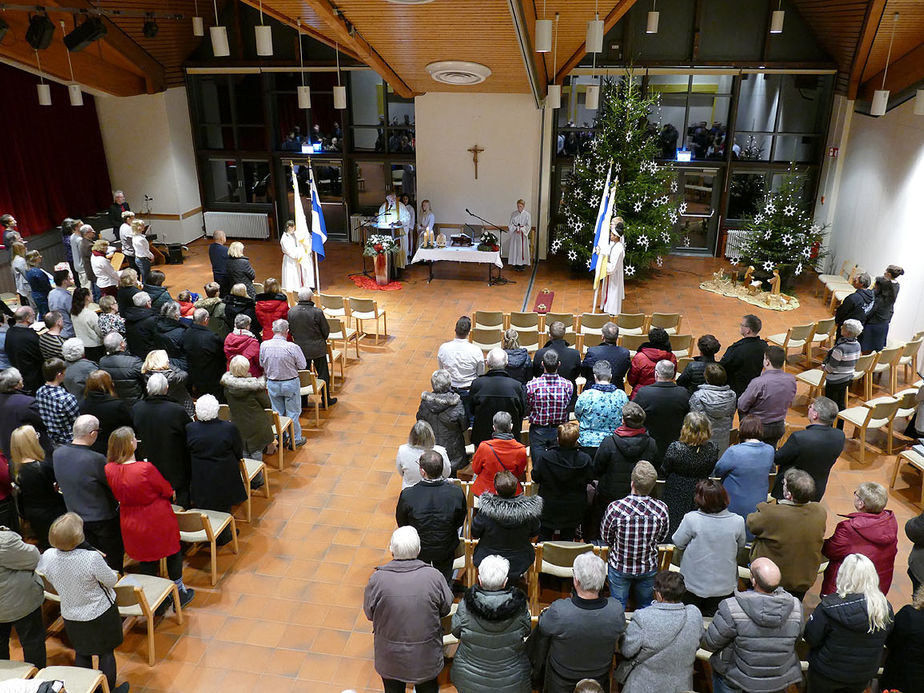 Feierliche Christmette im Haus des Gastes (Foto: Karl-Franz Thiede)